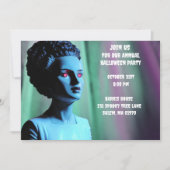 Monstergroen en Paarse bruid van Frankenstein Kaart (Voorkant)