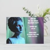 Monstergroen en Paarse bruid van Frankenstein Kaart (Staand voorkant)