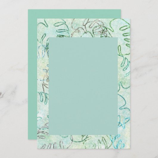 Monsteria Bewaar de datum Save The Date (Voorkant / Achterkant)