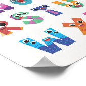 Monsterific Alphabet Poster (Hoek)