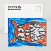 Monsterisch 1 briefkaart (Voorkant / Achterkant)