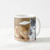 Monsterkat - Keuken met Mok van kippen (Voorkant rechts)