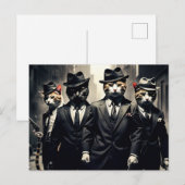 Monsterkatten | Het Rat Pack Briefkaart (Voorkant / Achterkant)