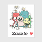 Monsterkinderen Sticker (Vel)