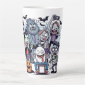 Monsterklas Foto van de Dag Latte Mok (Voorkant)