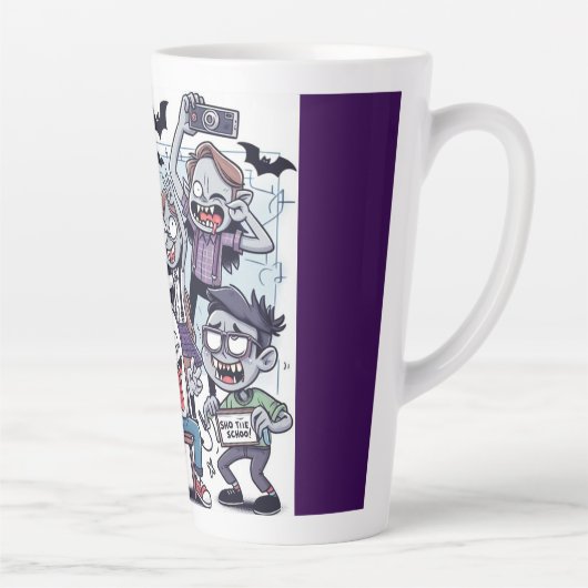 Monsterklas Foto van de Dag Latte Mok (Rechts)