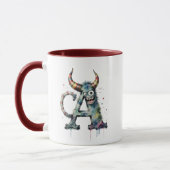 Monsterletter A Mok – Funny Alphabet Koffiekopje (Links)