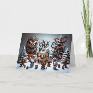 monsterlijk vrolijkheid kaart