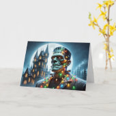 Monsterlijke Merrymaking Kaart (Gele Bloem)