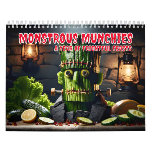 Monsterlijke Munchies: Een jaar van angstaanjagend Kalender