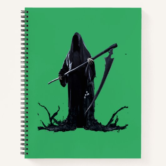 Monsterlijke Musings: Aangepaste Halloween Notitie Notitieboek (Voorkant)