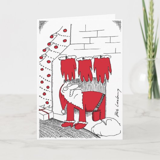 Monsterlijke proporties feestdagen kaart (Voorkant)