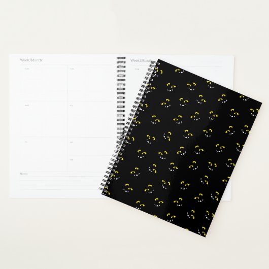Monsterlijke trick-or-treat planner - zwart en gro (Display)