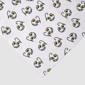 Monsterlijke trick-or-treat tissue papier - wit (Detail)