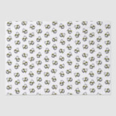 Monsterlijke trick-or-treat tissue papier - wit (Voorkant)