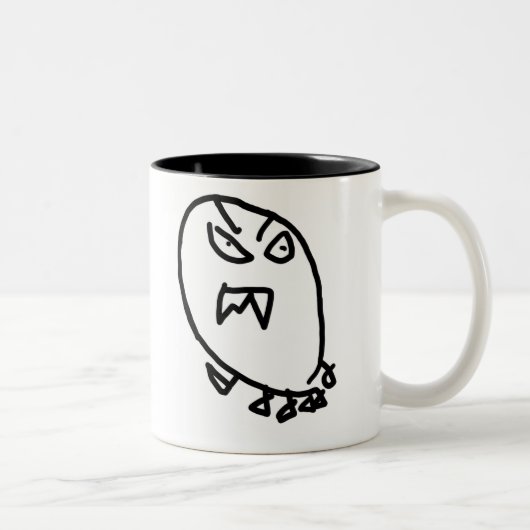 MonsterMok Tweekleurige Koffiemok (Rechts)