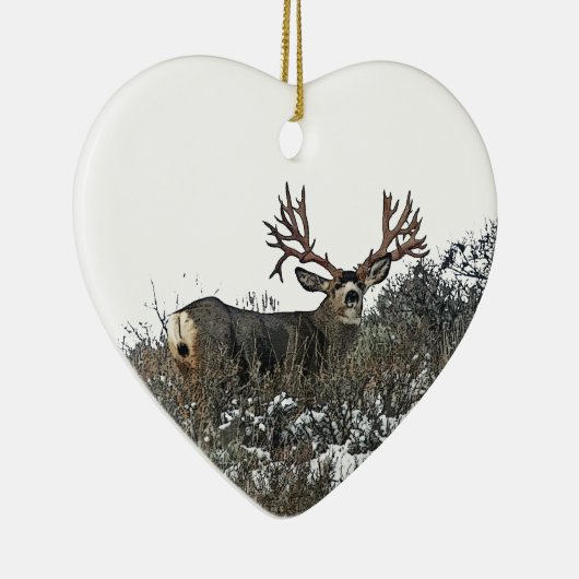 Monstermuildier hert. 2 keramisch ornament (Rechts)