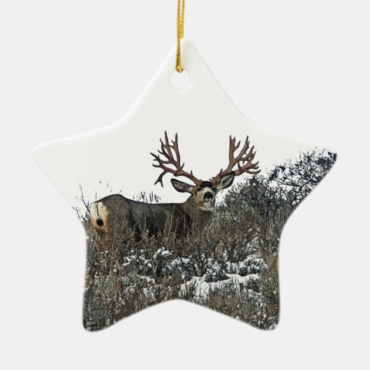 Monstermuildier hert. 2 keramisch ornament (Voorkant)