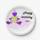 MonsterpapierBord Papieren Bordje (Voorkant)