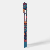 Monsterpatroon van aangepaste tekst Kinderen Case-Mate iPhone Case (Achterkant / Links)