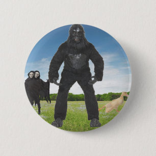 Monsterpijn Ronde Button 5,7 Cm