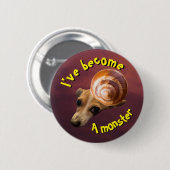 Monsterpijn Ronde Button 5,7 Cm (Voorkant /achterkant)