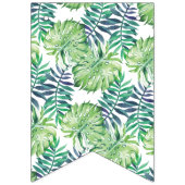 Monsterra Deliciosa Hawaiian Hipster Luau Vlaggetjes (Eerste vlag)