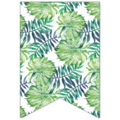 Monsterra Deliciosa Hawaiian Hipster Luau Vlaggetjes (Derde vlag)