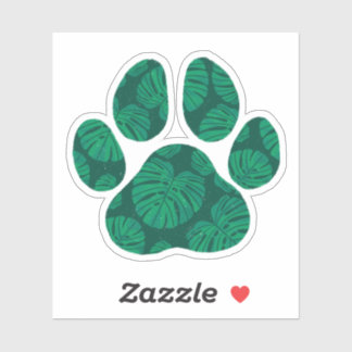 Monsterra Paw Sticker