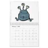 monsters 2013 (aanpasbaar) kalender (Feb 2026)