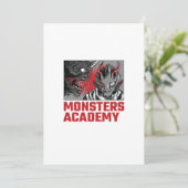 MONSTERS ACADEMY KAART (Staand voorkant)