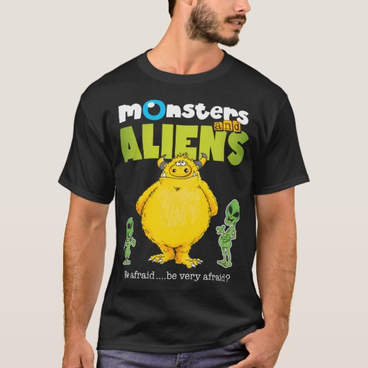 Monsters Aliens V3 T-shirt (Voorkant)