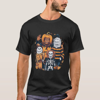 Monsters and Friends in Costumes Herfst Seizoen Ha T-shirt