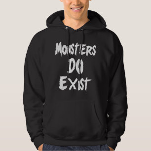 Monsters bestaan hoodie