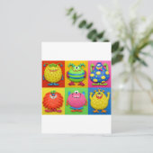 Monsters Briefkaart (Staand voorkant)