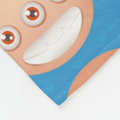 Monsters Colorful Boy's Room Large Fleece Deken (Hoek)