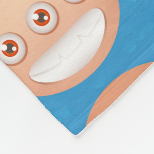 Monsters Colorful Boy's Room Large Fleece Deken (Hoek)