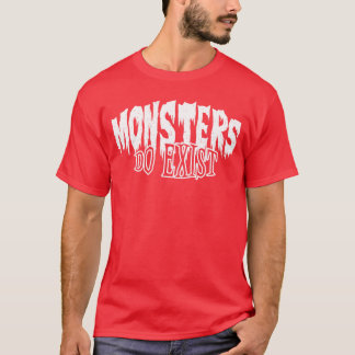 Monsters doen Eist Horror familie T-shirt