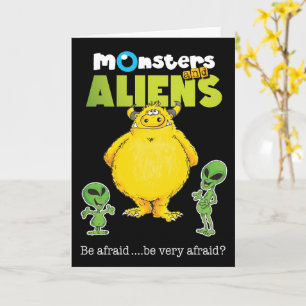 Monsters en Aliens Kaart