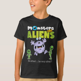 Monsters en Aliens V1 T-shirt