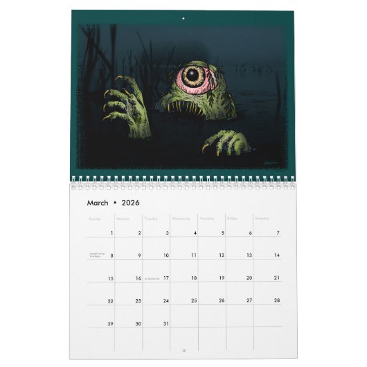 Monsters en meer III Kalender (Mar 2026)