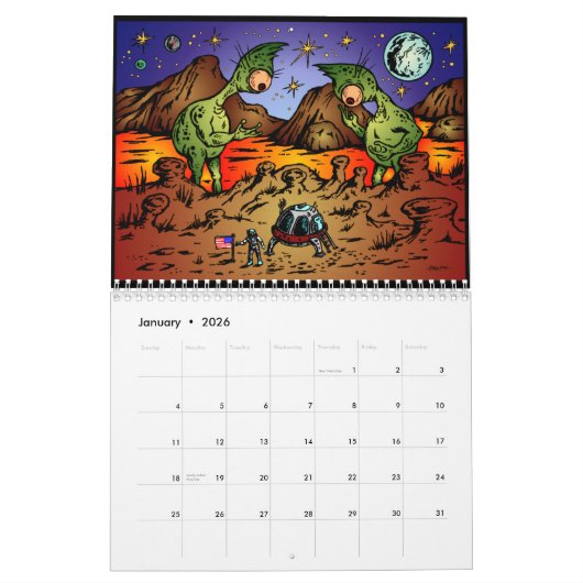 Monsters en meer III Kalender (Jan 2026)