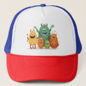 Monsters Familie Trucker Pet (Voorkant)