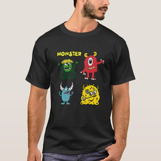 Monsters for Little Monsters   T-shirt (Voorkant)