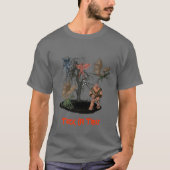 Monsters Goblins Creatures Halloween T-Shirt (Voorkant)