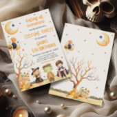 Monsters Halloween Kostuum Verjaardag Kaart