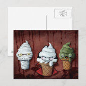 Monsters Halloween Team! Briefkaart (Voorkant / Achterkant)