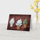 Monsters Halloween Team! Kaart (Gele Bloem)