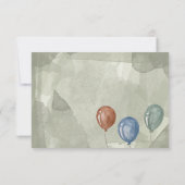 Monsters Happy Birthday kind Wenskaart Kaart (Achterkant)