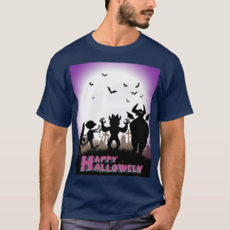 MONSTERS HAPPY HALLOWEEN T-SHIRT